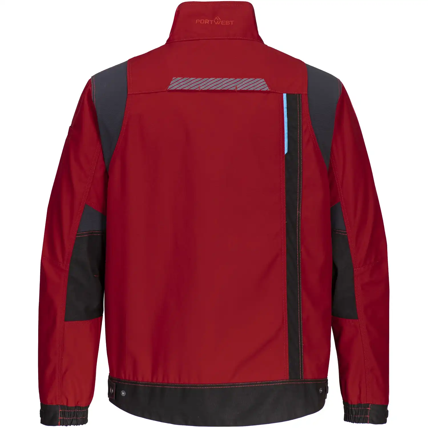 Bundjacke "T703" WX3 in tiefrot, S - Thumbnail 2