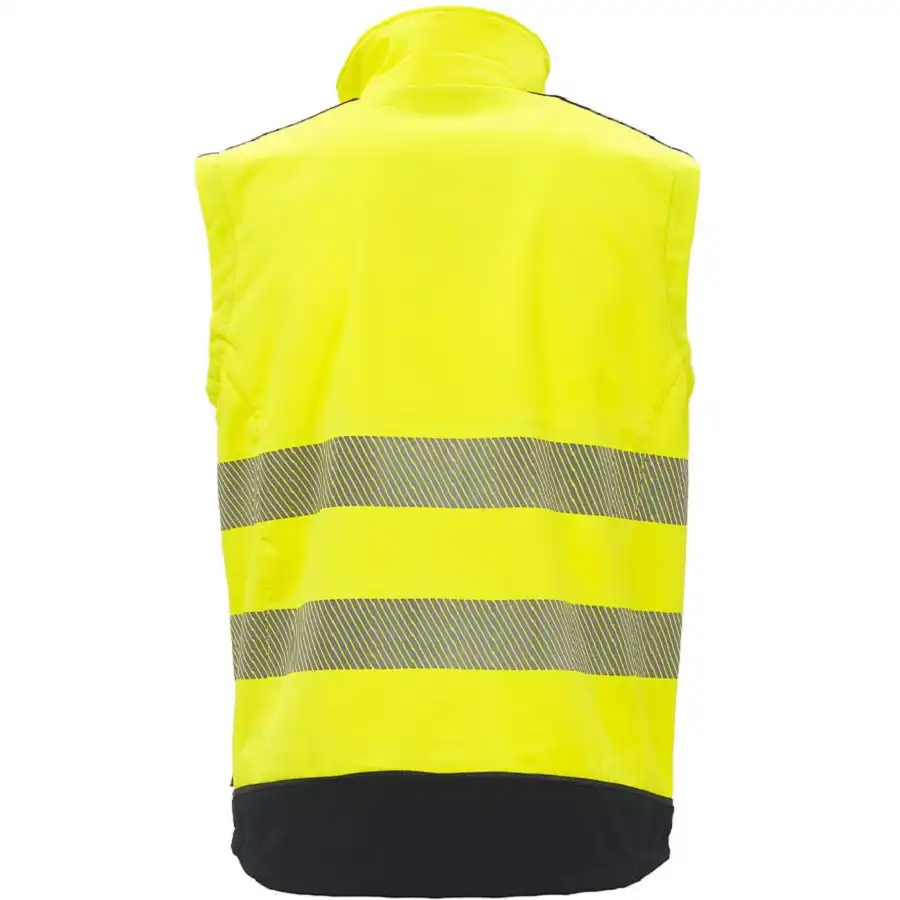 Warnschutz Softshellweste "DANY" Hi-Light  in yellow, S (DE size: XS) - Thumbnail 2