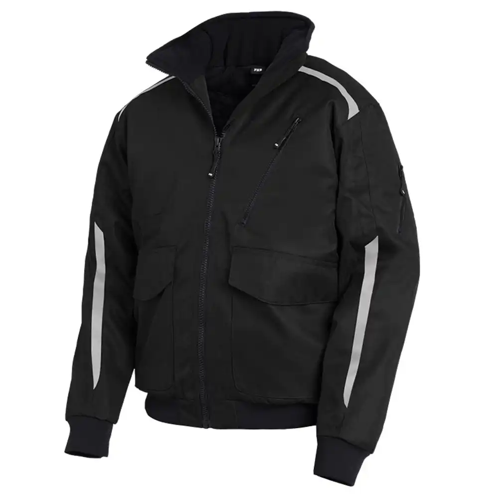 Pilotenjacke "VOLKER" in schwarz, L - Thumbnail 1
