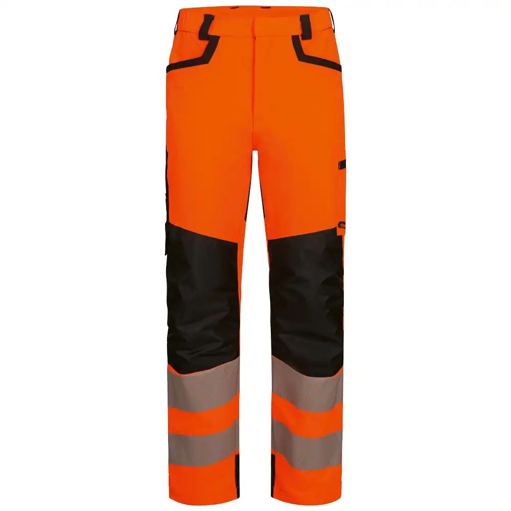Warnschutz Stretch Bundhose Kl. 2  in orange/schwarz, 50 - Thumbnail 1