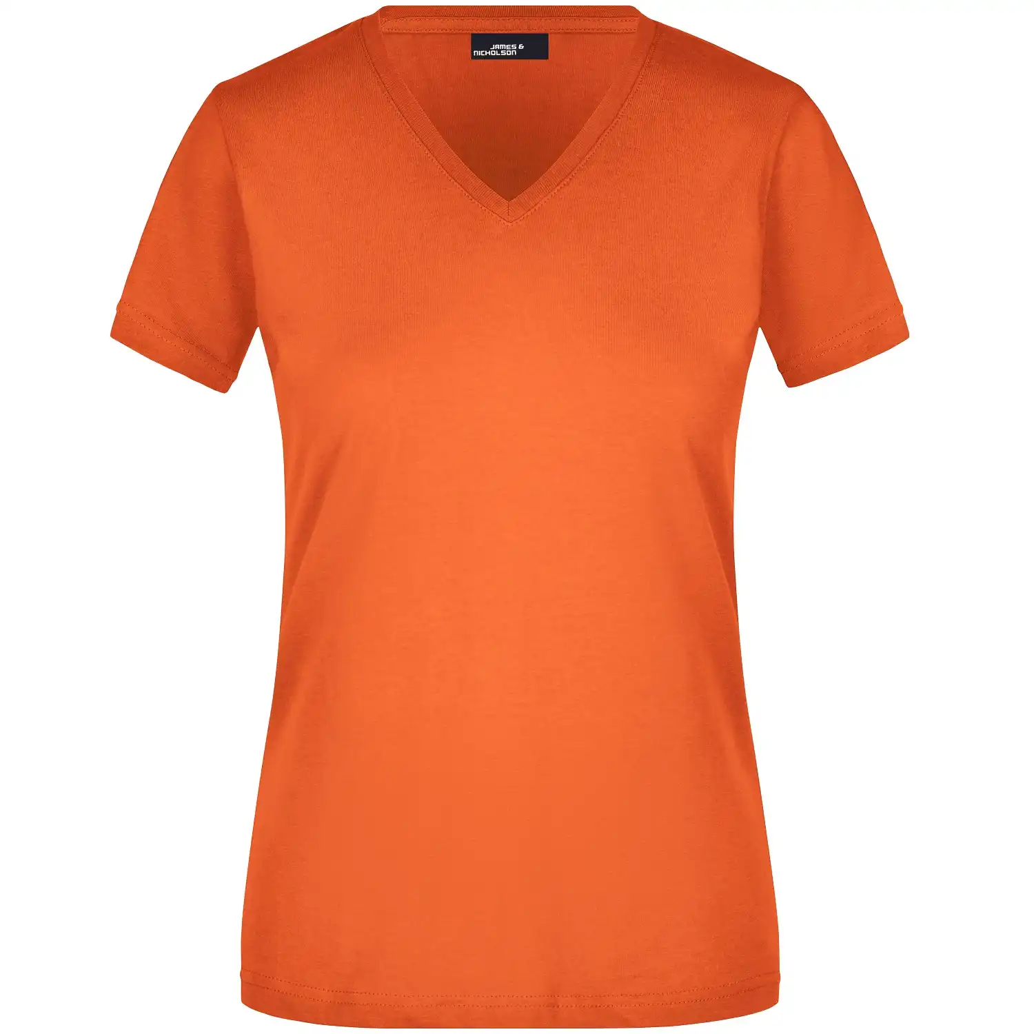 Damen Slim Fit T-Shirt "JN972" in dark-orange, L - Bild 1