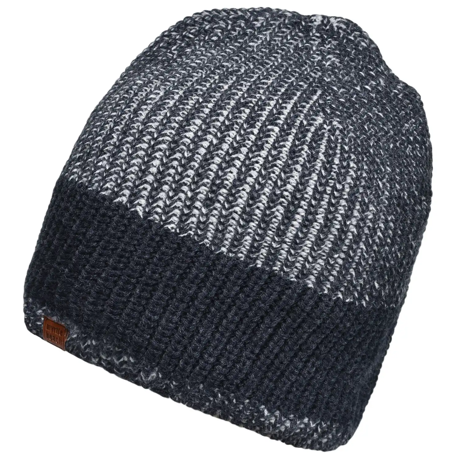 Strickmütze "MB7993" Urban in navy/silver - Bild 1