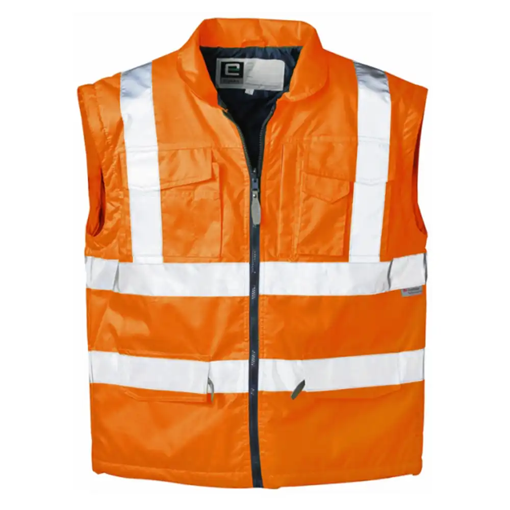 Warnschutz Jacke 2-in-1 "PHILIPP"orange/marine in L - Thumbnail 3