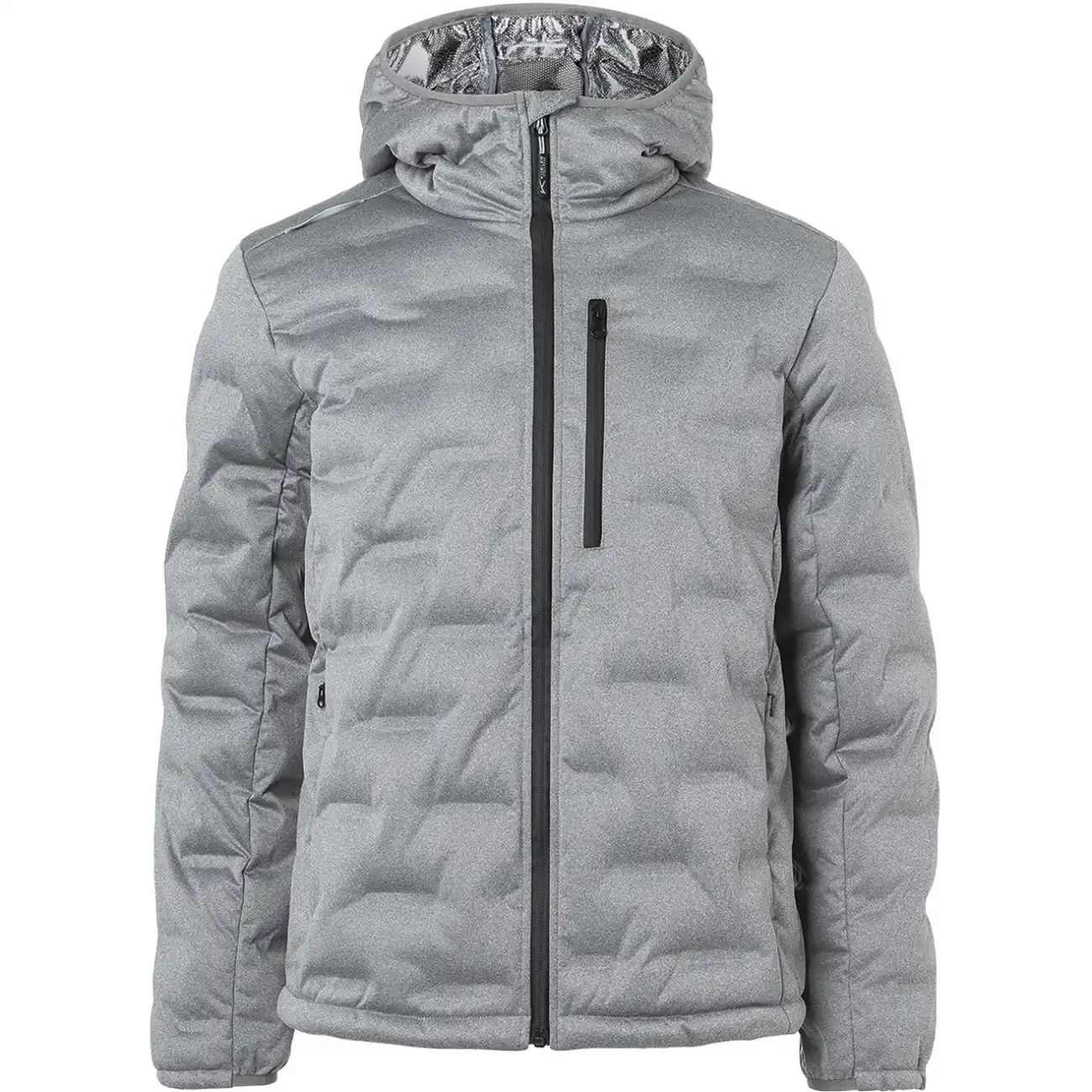 Steppjacke "1842" WEATHER grau in S - Bild 1