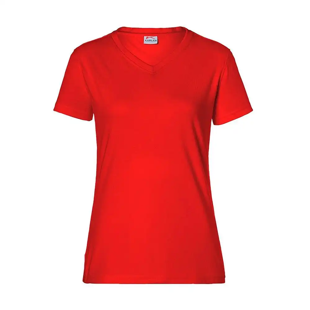 Damen T-Shirt 160g/m² "5024" in mittelrot, 3XL - Bild 1