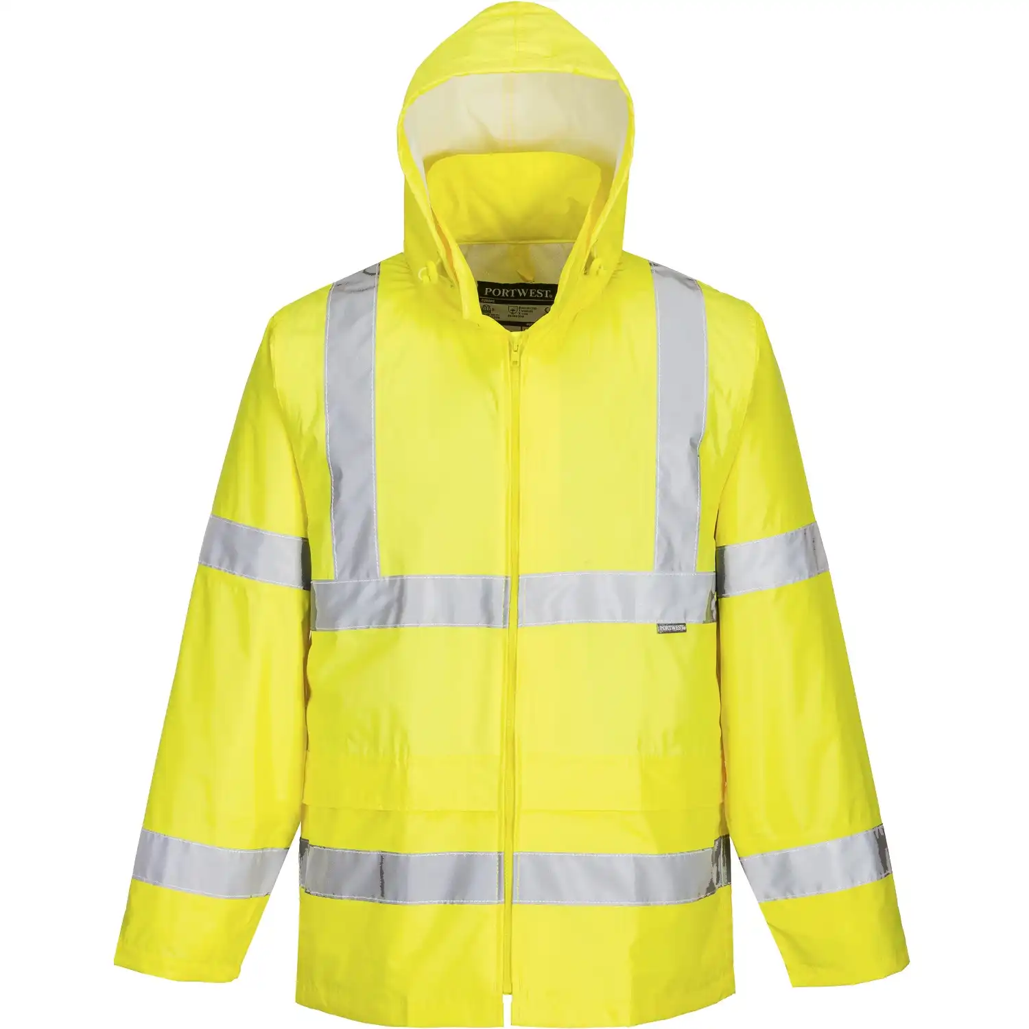 Warnschutz PVC-Regenjacke "H440" in gelb, XL - Thumbnail 1