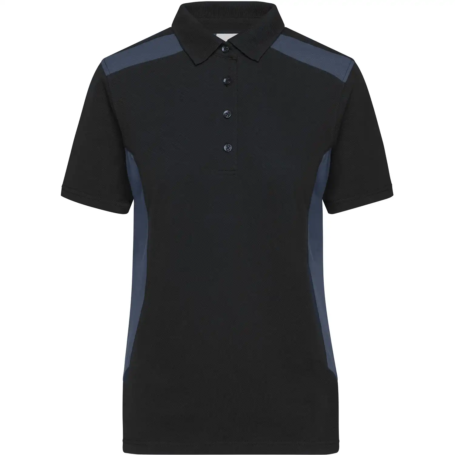 Damen Polo-Shirt "JN1825" in black/carbon, 3XL - Bild 1