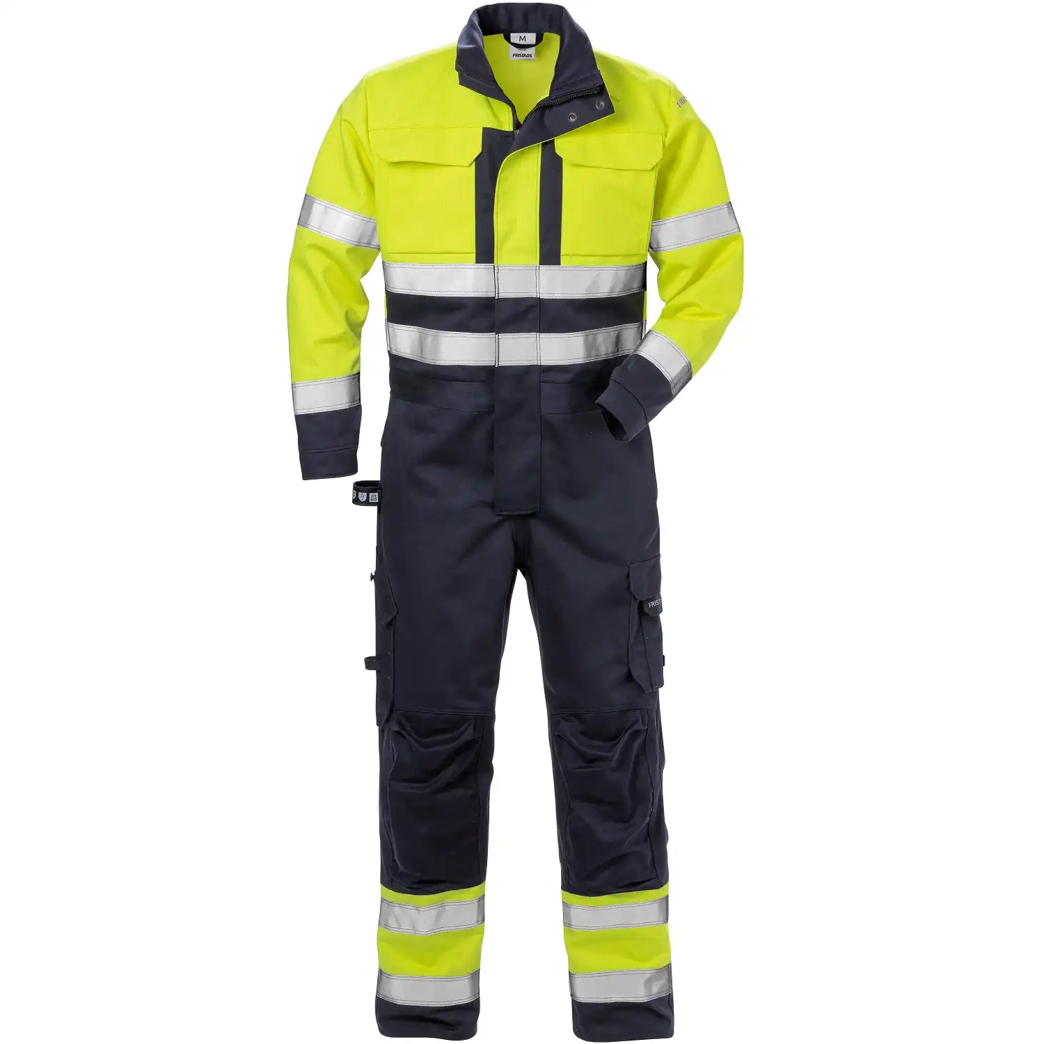 Multinorm Overall "8084 FLAM" Flame marine/gelb in XL - Thumbnail 1