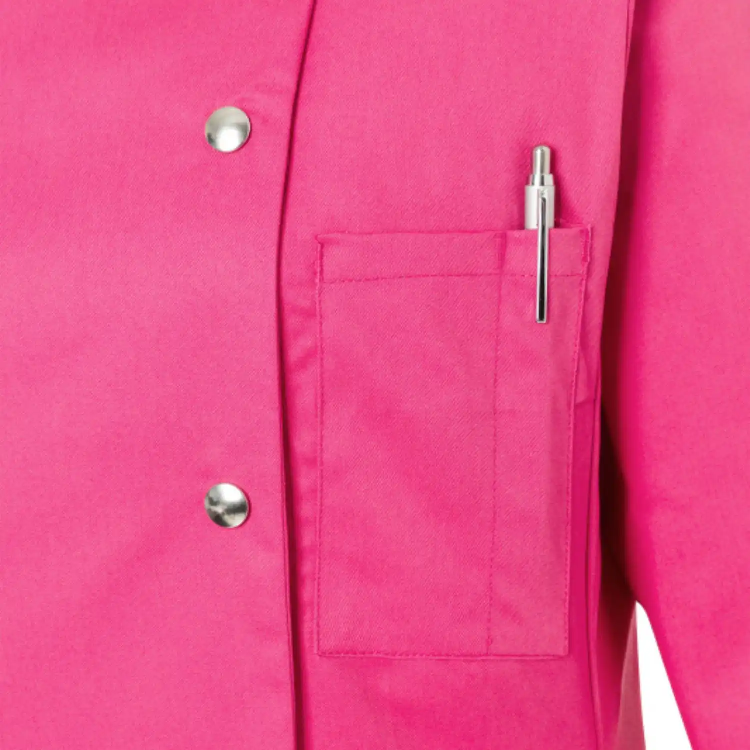 Damen Kochjacke Larissa "JF 3" in pink, 36 - Thumbnail 5
