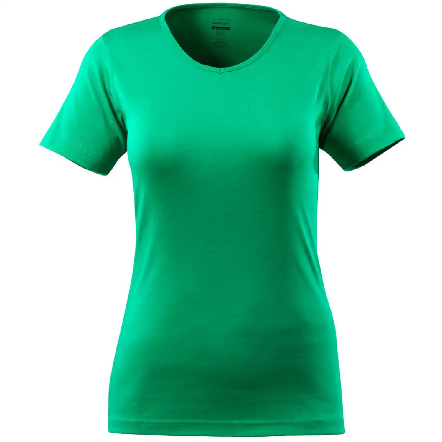 Damen T-Shirt "NICE" Crossover in grasgrün, XL - Bild 1