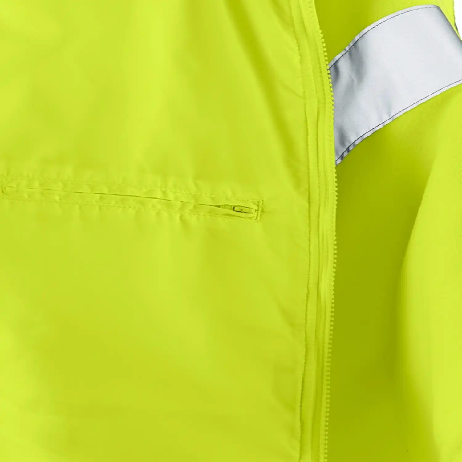 Warnschutz Fleecejacke "SEATTLE" - 4PROTECT® in gelb, L - Thumbnail 4