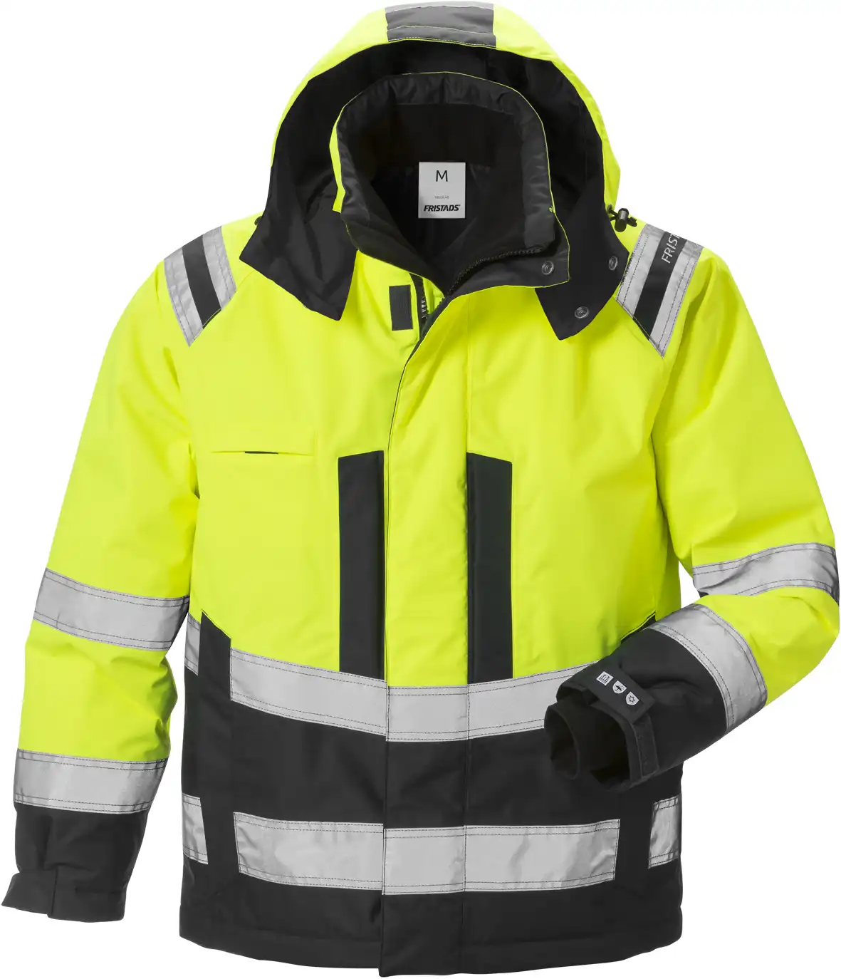 Warnschutz Winterjacke "4035 GTT" Stormsafe Kl. 3 in gelb/schwarz, M - Thumbnail 1