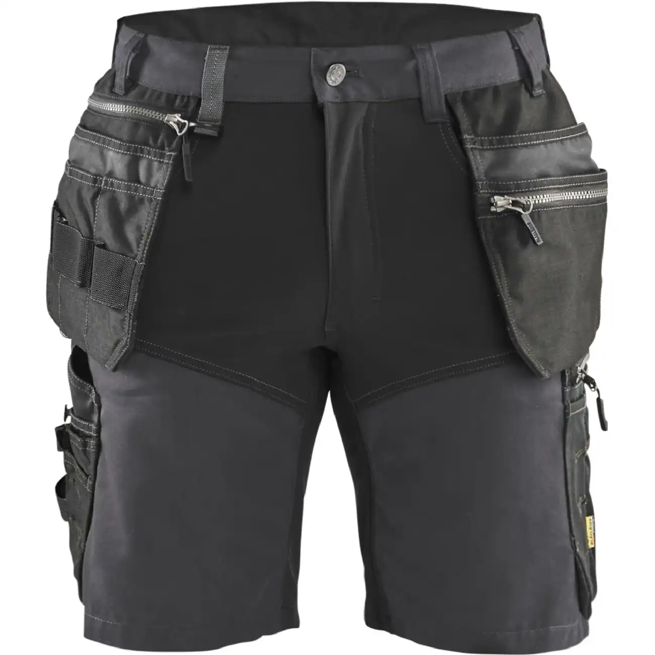 Handwerker-Shorts "1598" in grau/schwarz, C52 - Thumbnail 1