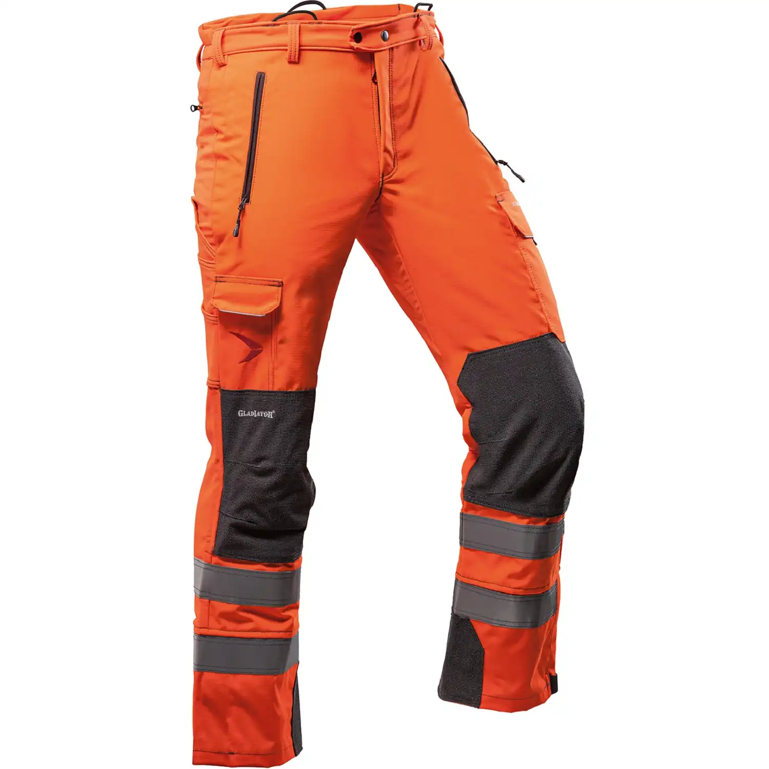 Outdoor Bundhose "GLADIATOR" in fluororange, M - Bild 1