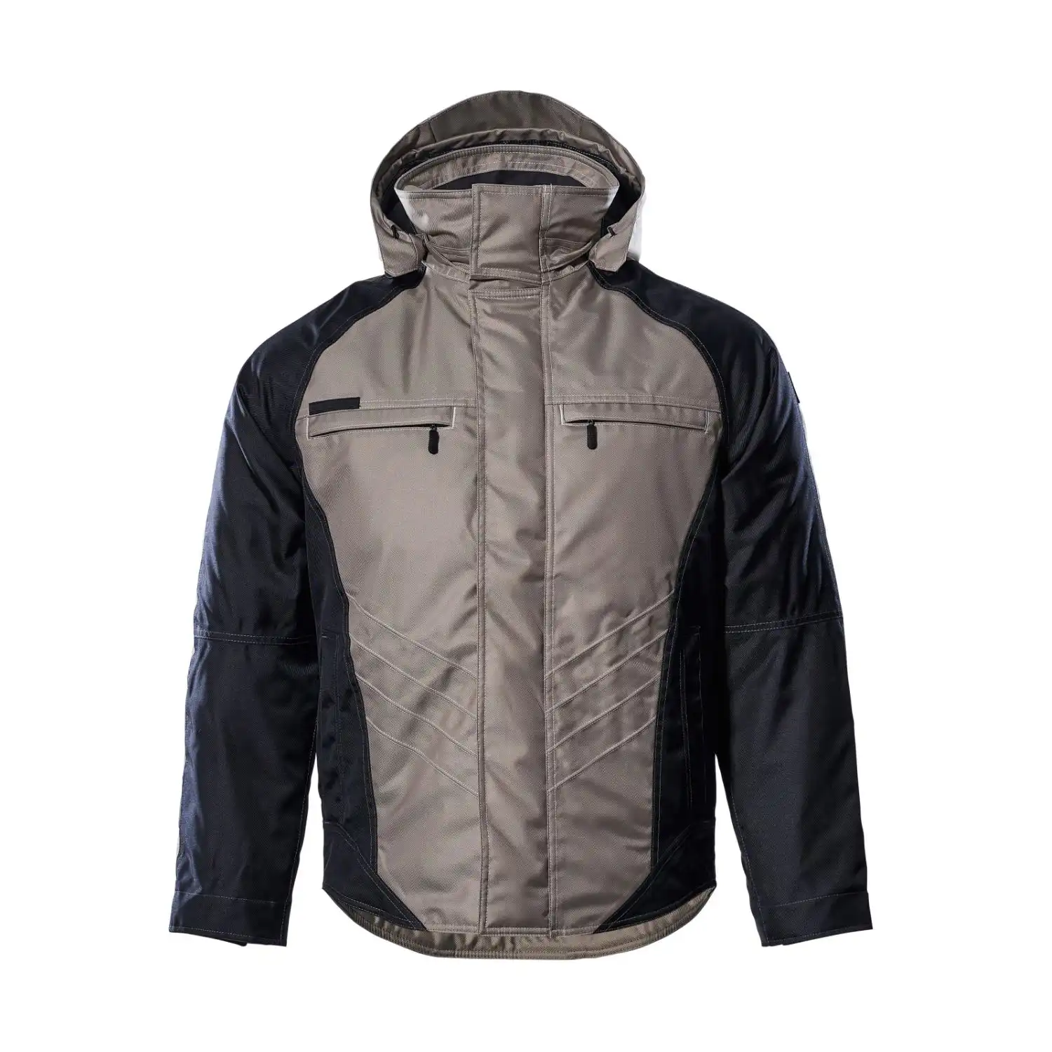 Pilotjacke "FRANKFURT" Unique mehrfarbig in khaki/Schwarz, XXL - Thumbnail 1