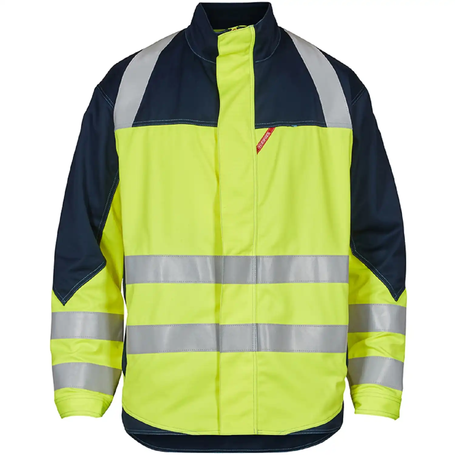 Multinorm Arbeitsjacke "1285-172" Safety+ Kl. 2 gelb/marine  in XXL - Bild 1