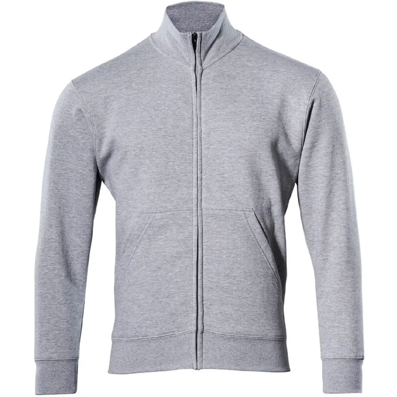 Sweatshirt "LAVIT" Crossover in grau-meliert, XXL - Bild 1