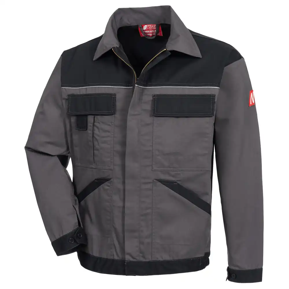 Bundjacke "MOTION TEX LIGHT" in grau/schwarz, 102 - Bild 1