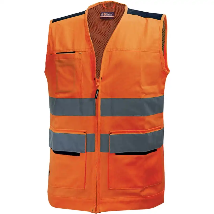 Warnschutzweste "SMART" Hi-Light  in Orange, 4XL (DE size: 3XL) - Bild 1