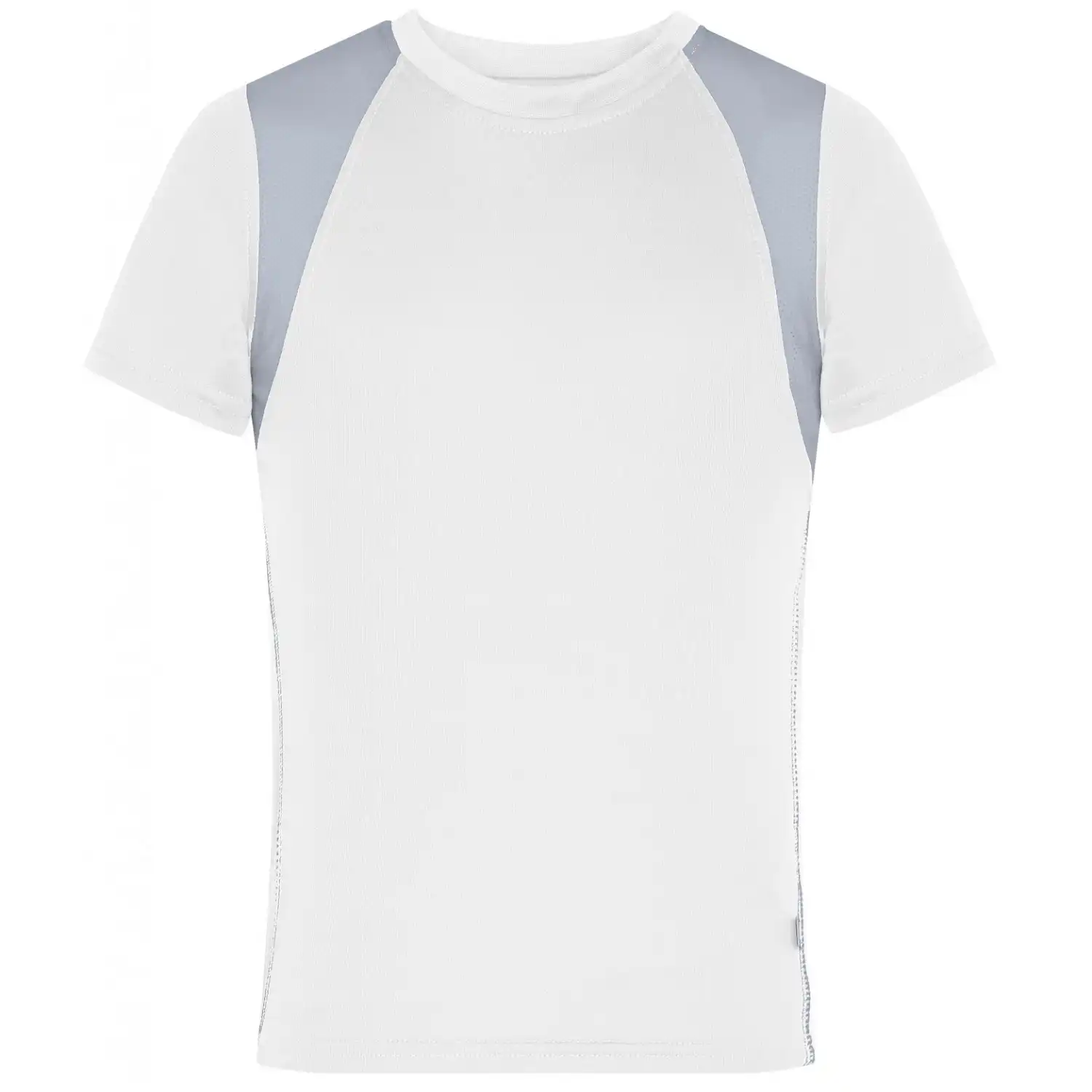 Kinder Laufshirt "JN397K" in white/silver, XXL - Bild 1