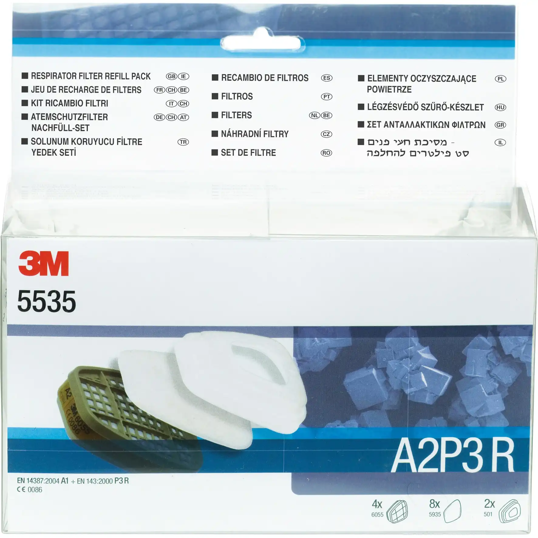 Kombinationsfilter Nachfüllpack "5535" A2P3 - Bild 1