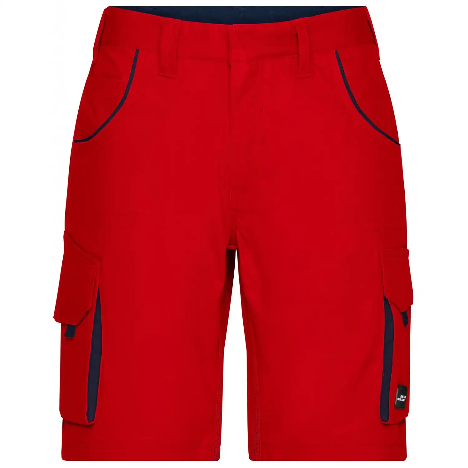 Funktionelle kurze Hose "JN872" in red/navy, 46 - Bild 1