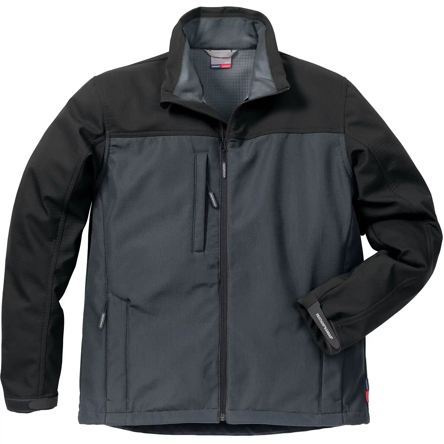 Softshelljacke "4119 SSR" Icon Two in grau/schwarz, S - Thumbnail 1