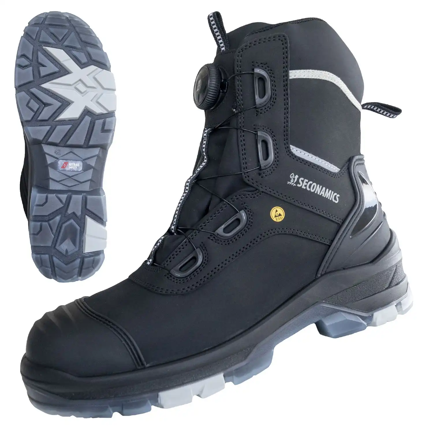 Sicherheitsstiefel S7S "ULTIMATE HIGH FIT" schwarz in 42 - Thumbnail 2