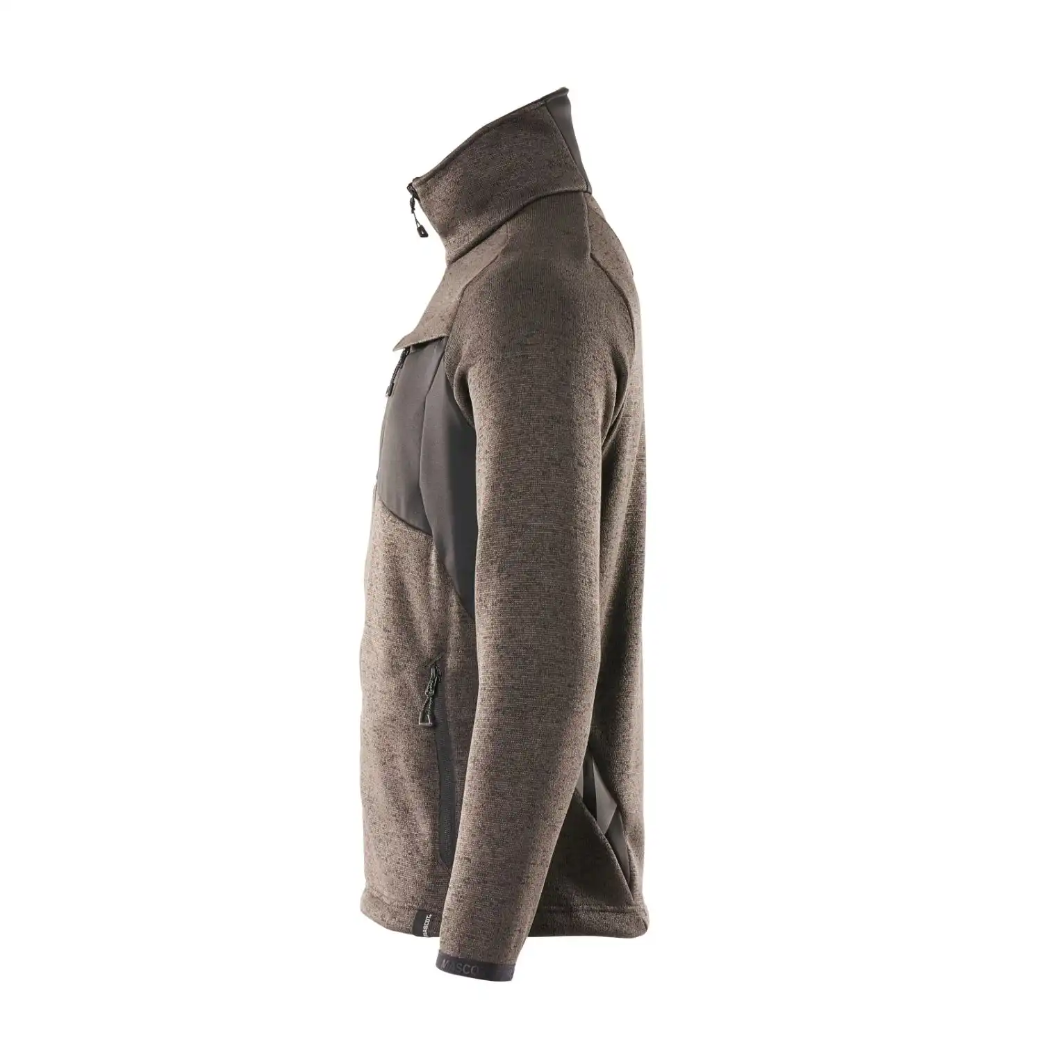 Strickjacke "ACCELERATE" in dunkelanthrazit/schwarz, XL - Thumbnail 3