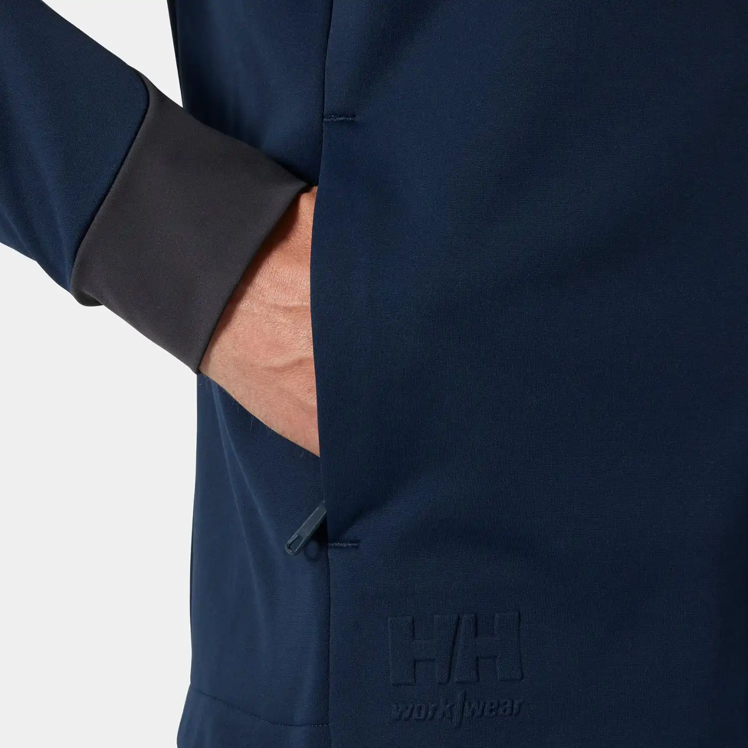 Funktionsjacke "TECH MIDLAYER" in marine, XXL - Thumbnail 6