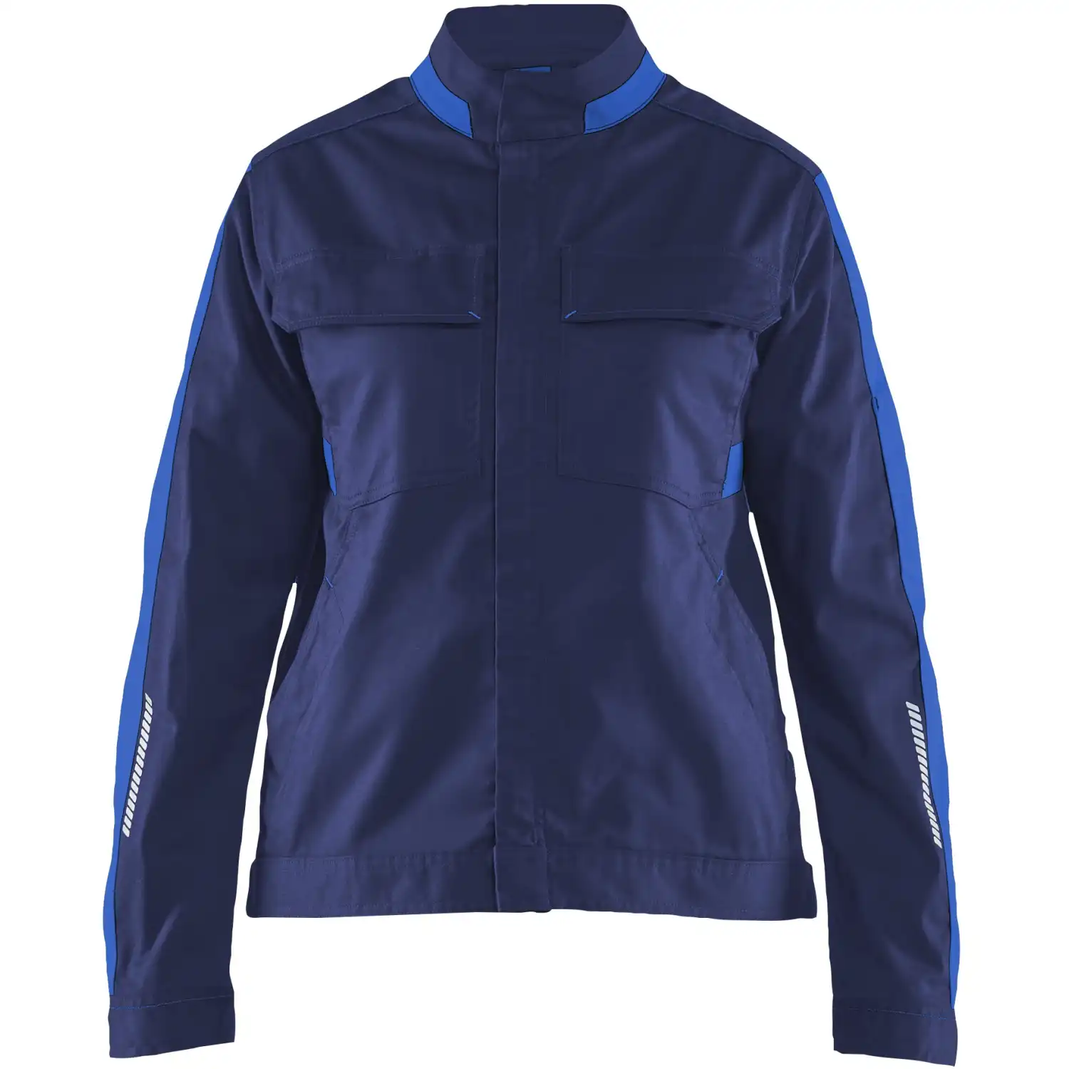 Damen Stretch Bundjacke "4443" Industrie in marine/kornblau, 3XL - Thumbnail 1