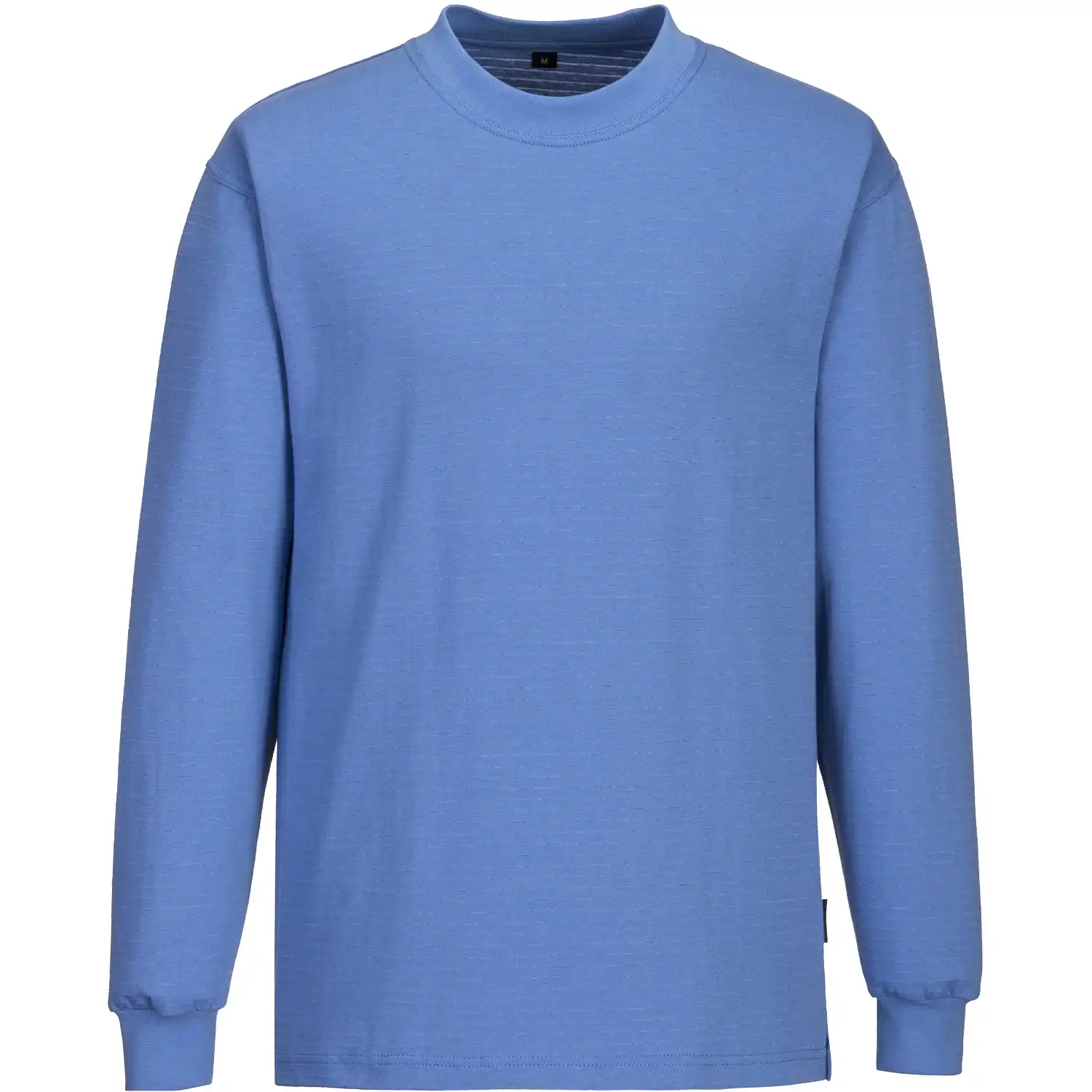ESD Langarmshirt "AS22" in Blau, L - Thumbnail 1