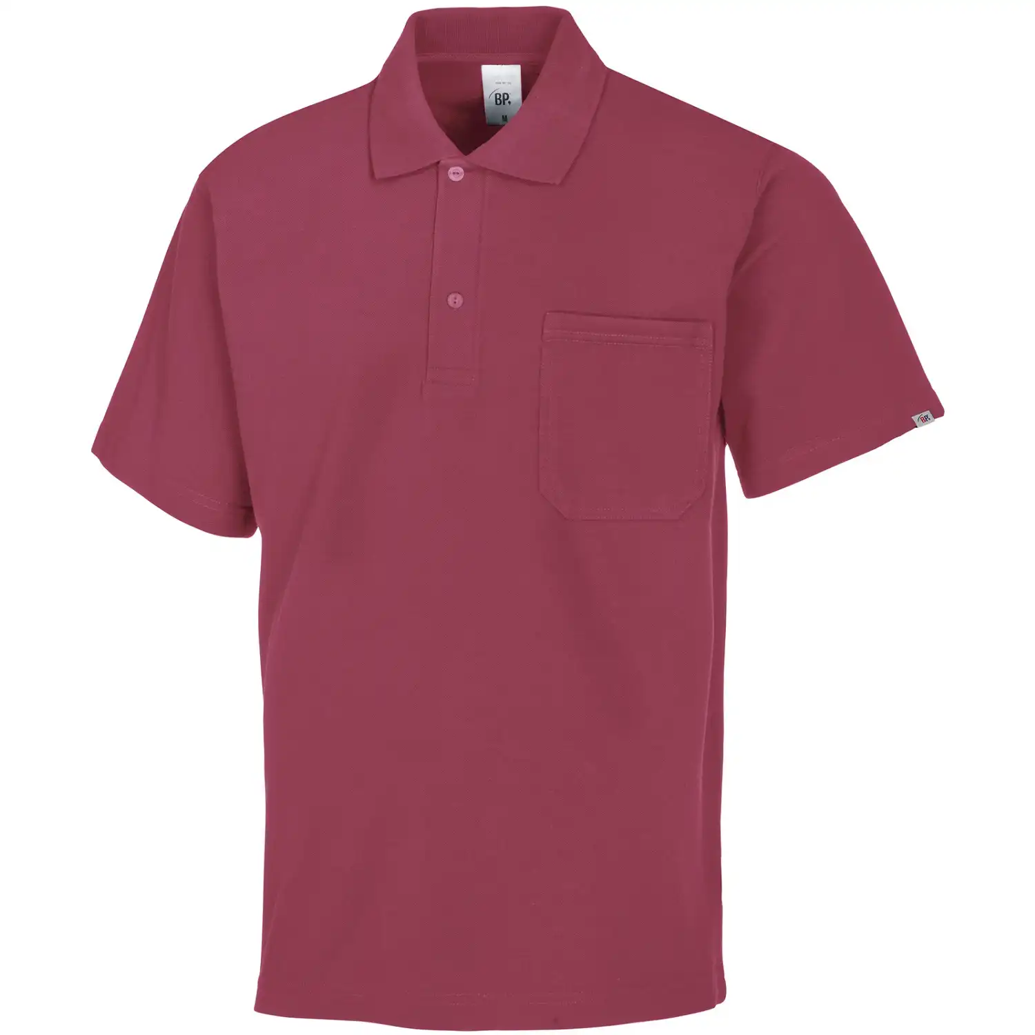 Poloshirt Unisex "1612" in brombeere, L - Bild 1