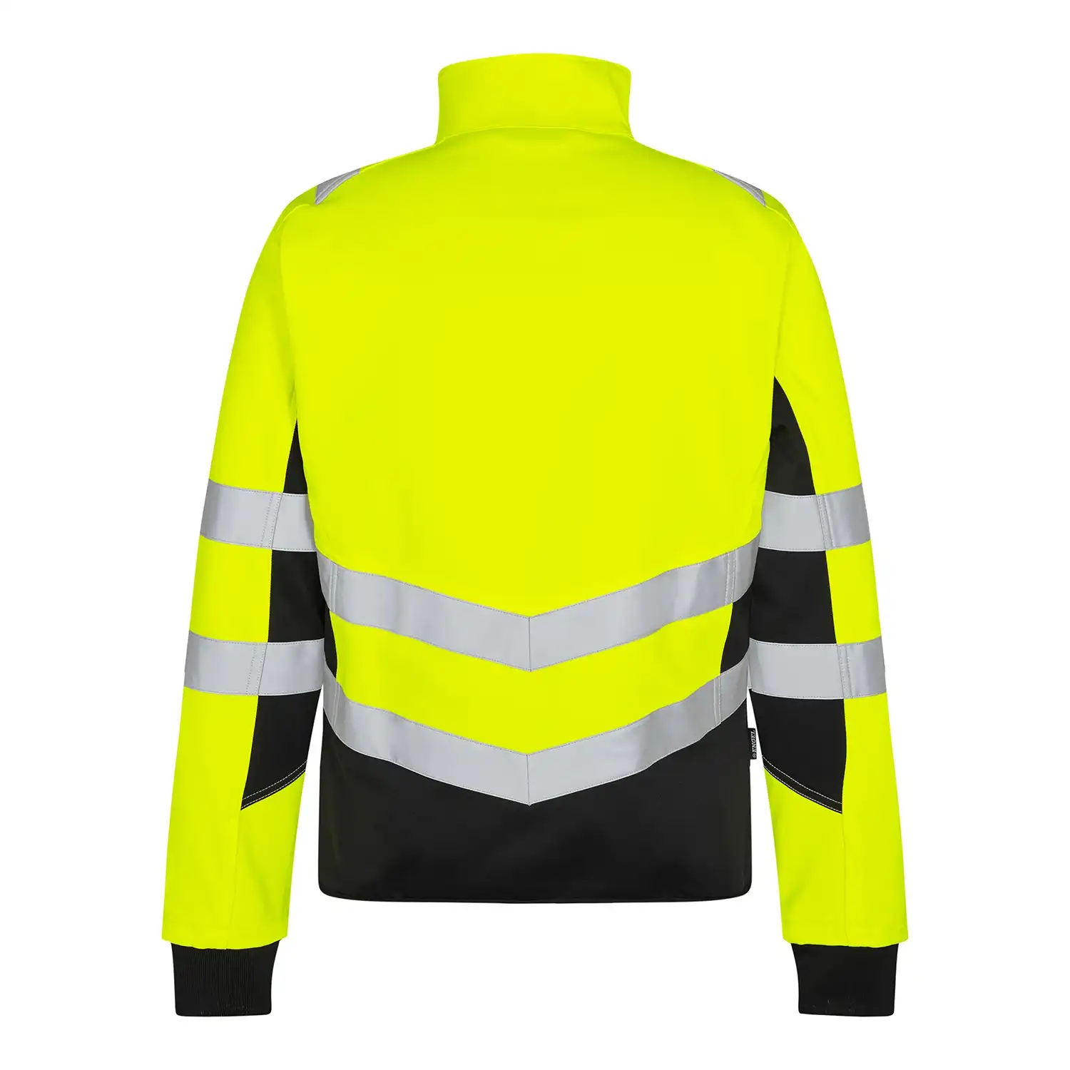 Warnschutz Stretch Bundjacke "1544-314" Safety in gelb/schwarz, L - Thumbnail 2