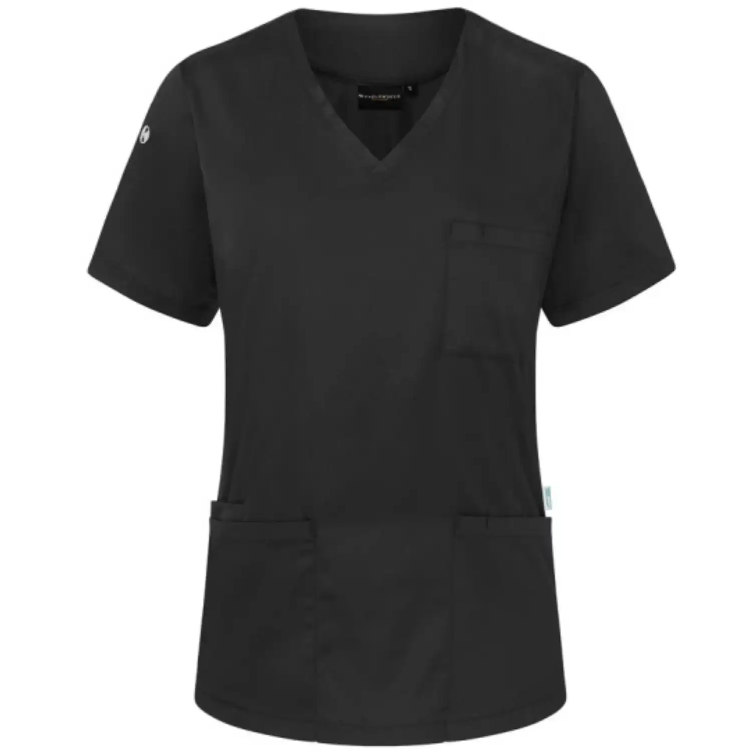 Damen Schlupfkasack Essential "KS 66" in schwarz, L - Thumbnail 1