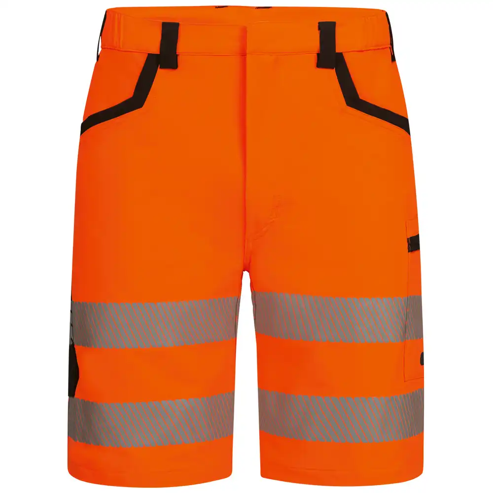 Warnschutz Stretch Shorts  in orange/schwarz, 48 - Thumbnail 1