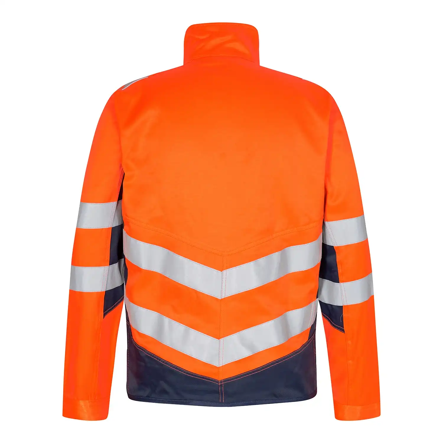 Warnschutz Bundjacke "1545-319" Safety leicht in orange/marine, 6XL - Thumbnail 2