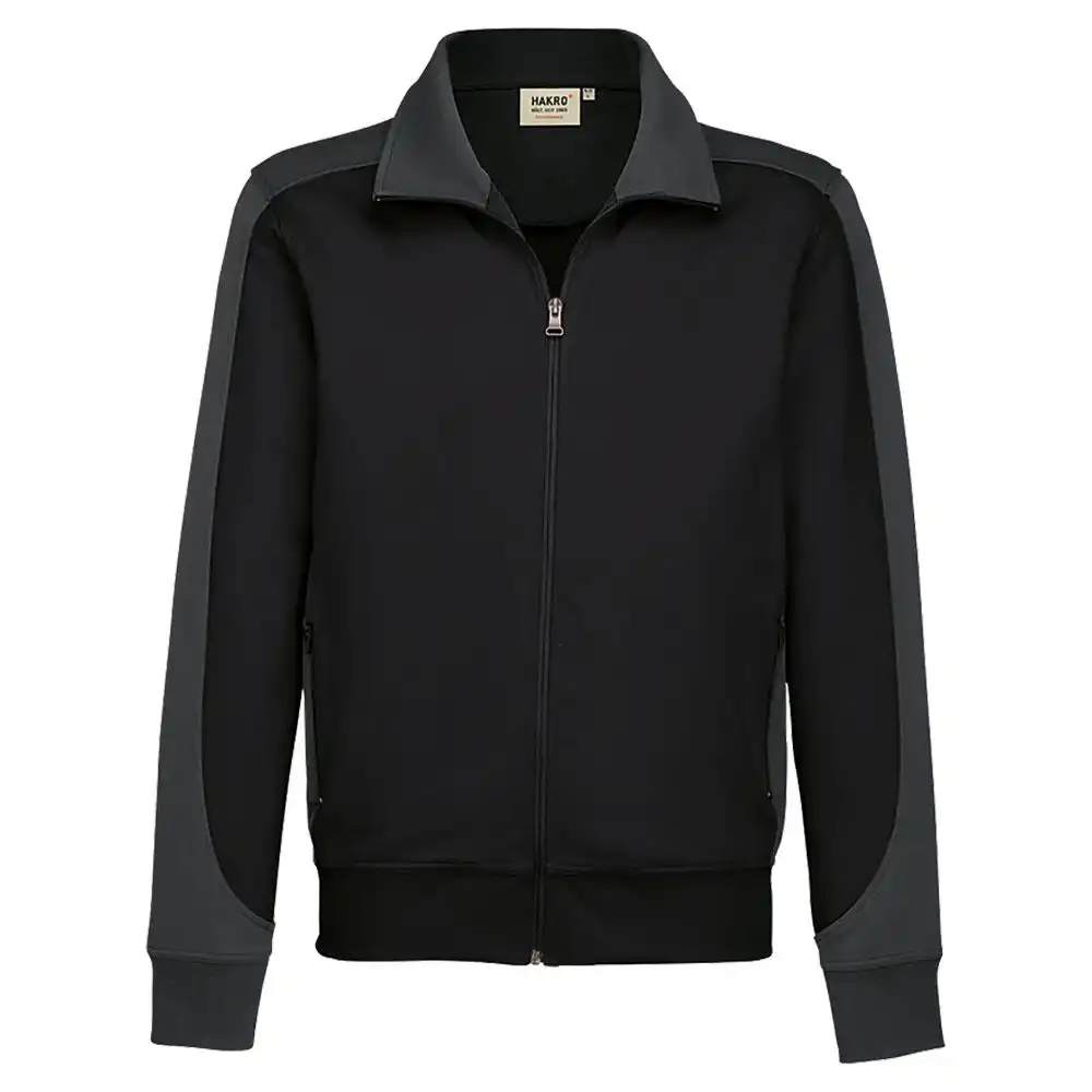 Sweatjacke Contrast "Performance" 477 in schwarz, M - Bild 1