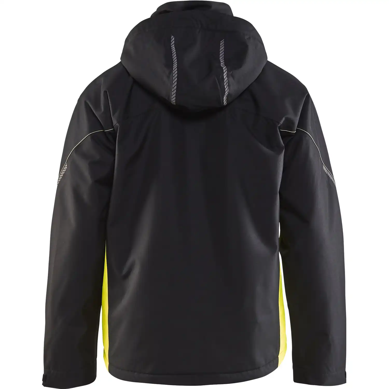 Funktions Winterjacke "4890" in schwarz/gelb, 3XL - Thumbnail 2