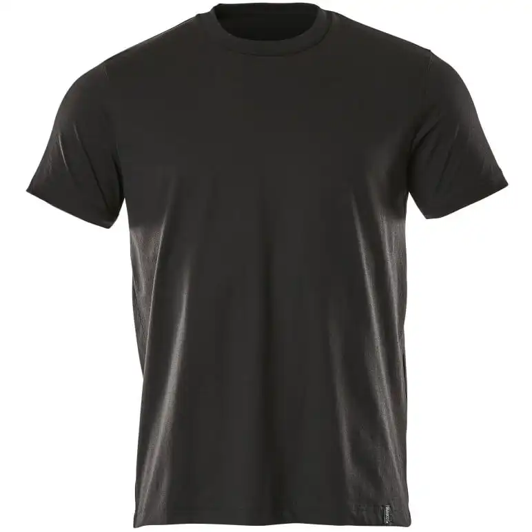 T-Shirt "20182" Crossover in vollschwarz, XS - Bild 1