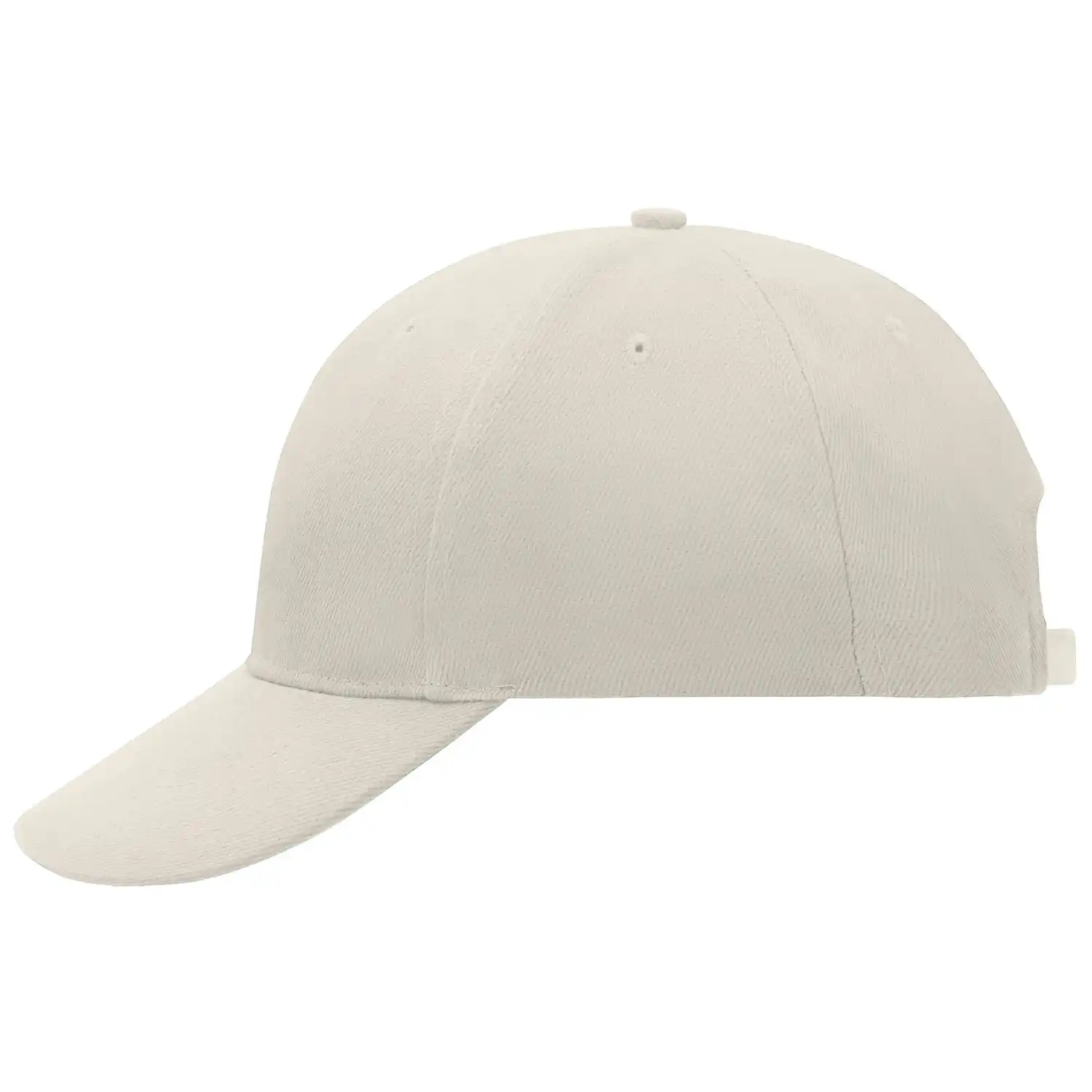Basecap "MB016" 6-Panel Laminated in hellgrau - Bild 1