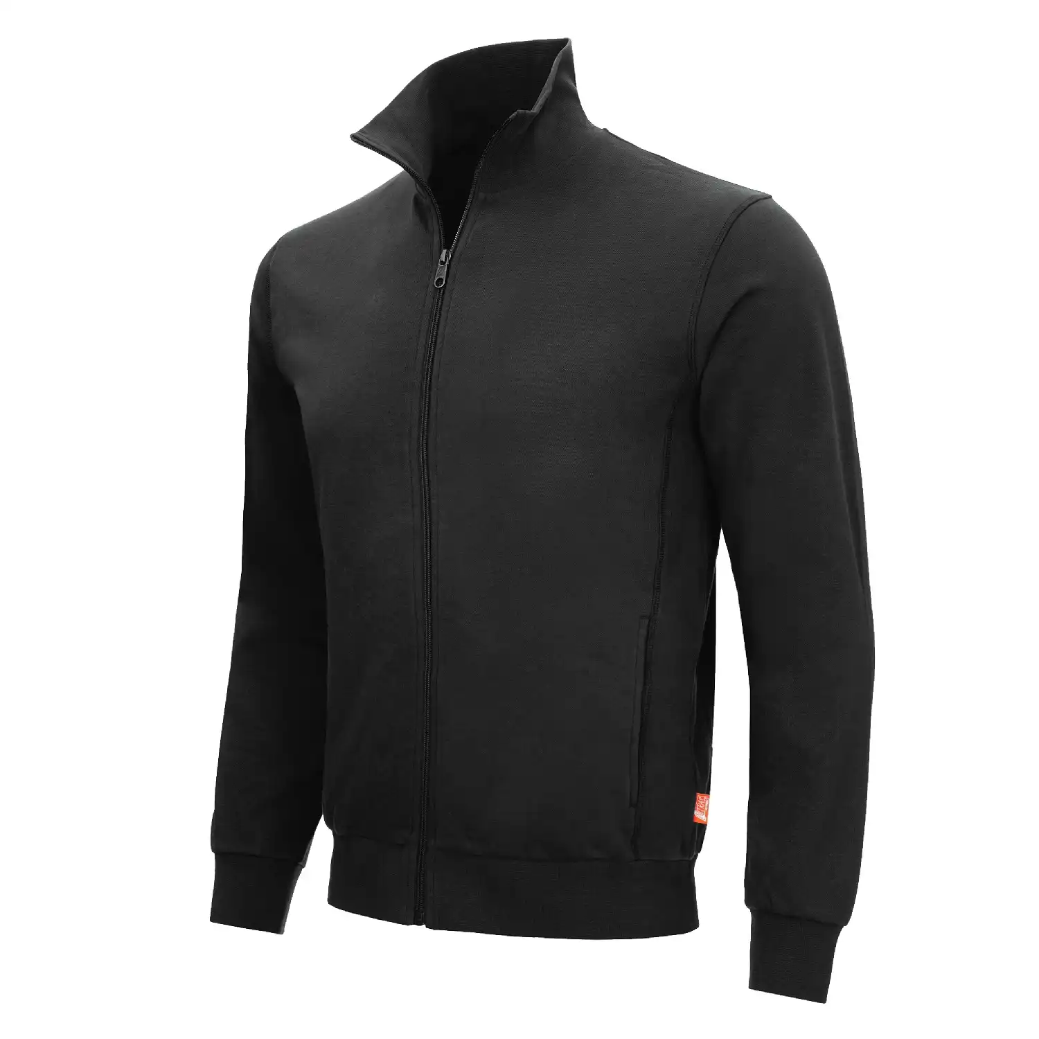 Sweatjacke "MOTION TEX LIGHT" in schwarz, L - Thumbnail 1