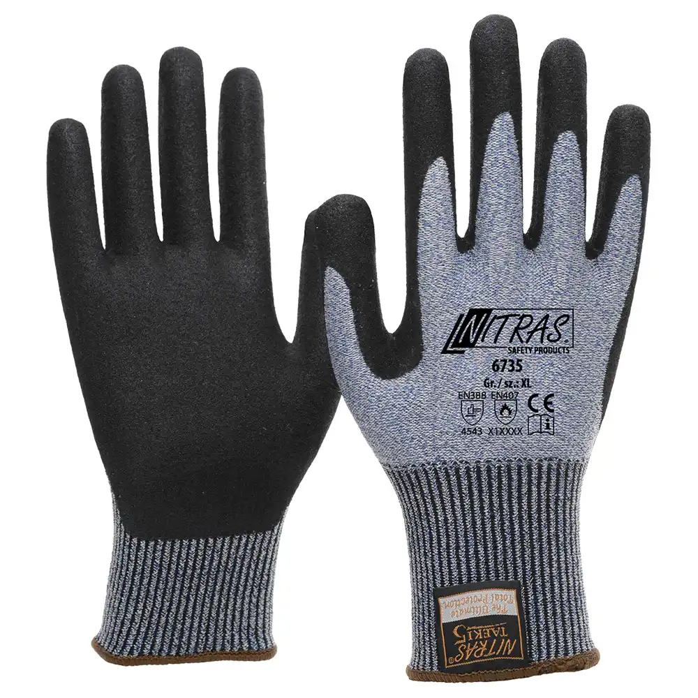 Schnittschutzhandschuhe "6735" TAEKI5 in 10 (XXL) - Bild 1