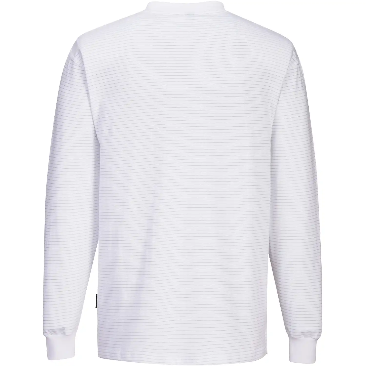 ESD Langarmshirt "AS22" in L, Weiß - Thumbnail 2