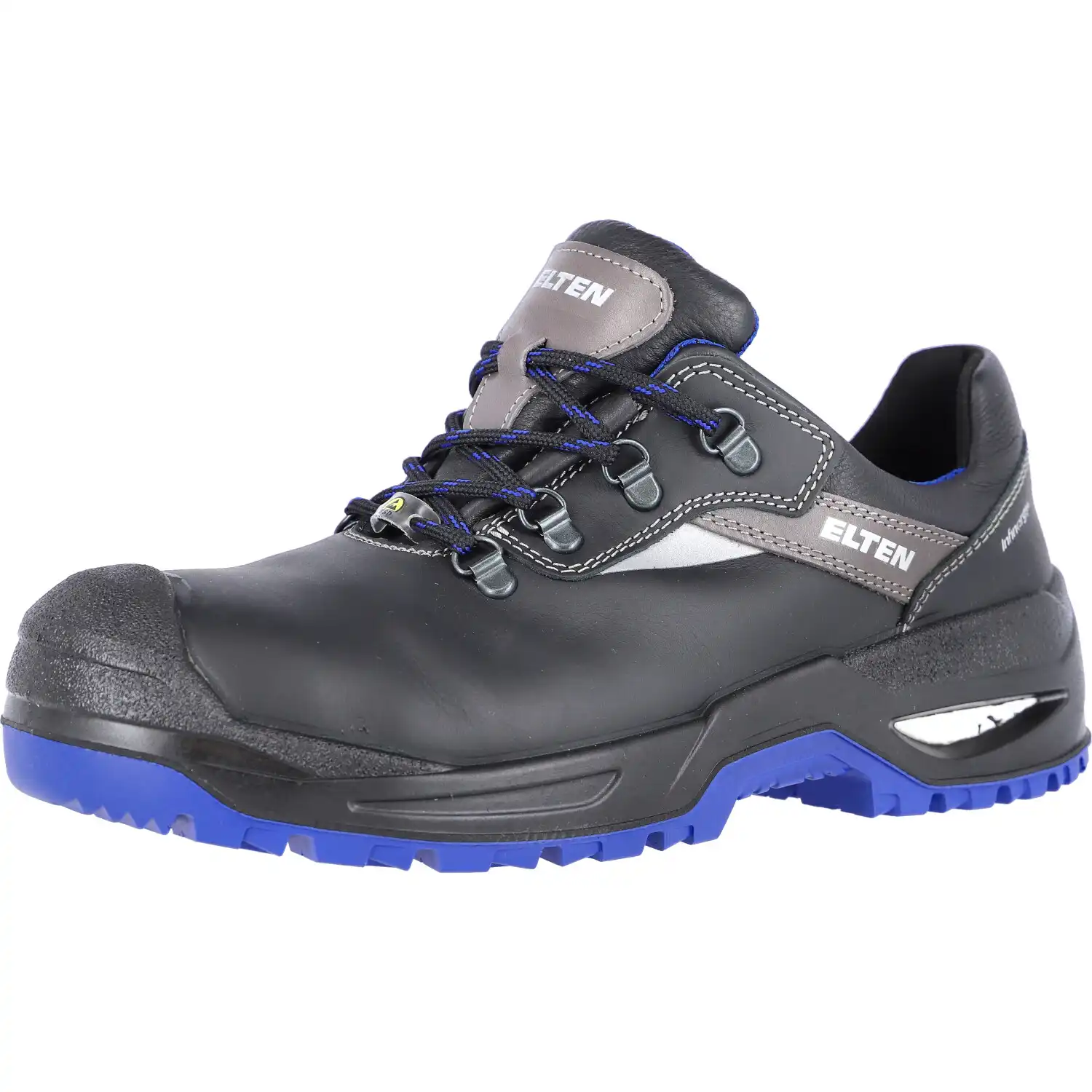 Sicherheitshalbschuhe S3 "STEFANO XXSG BLACK-BLUE LOW" ESD WELLMAXX in 36 - Thumbnail 1