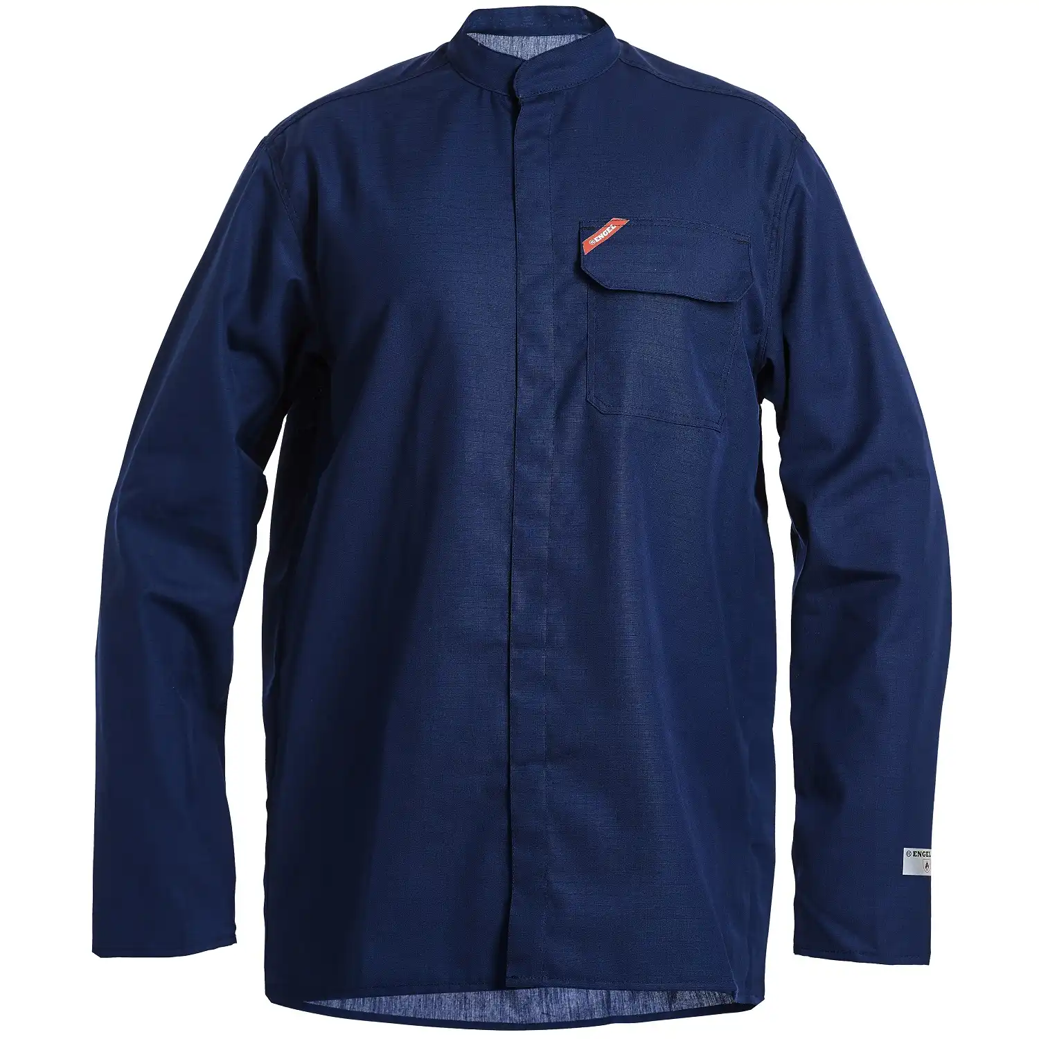 Multinorm Hemd langarm "7005-150" Safety+ marine in 37/38 - Bild 1