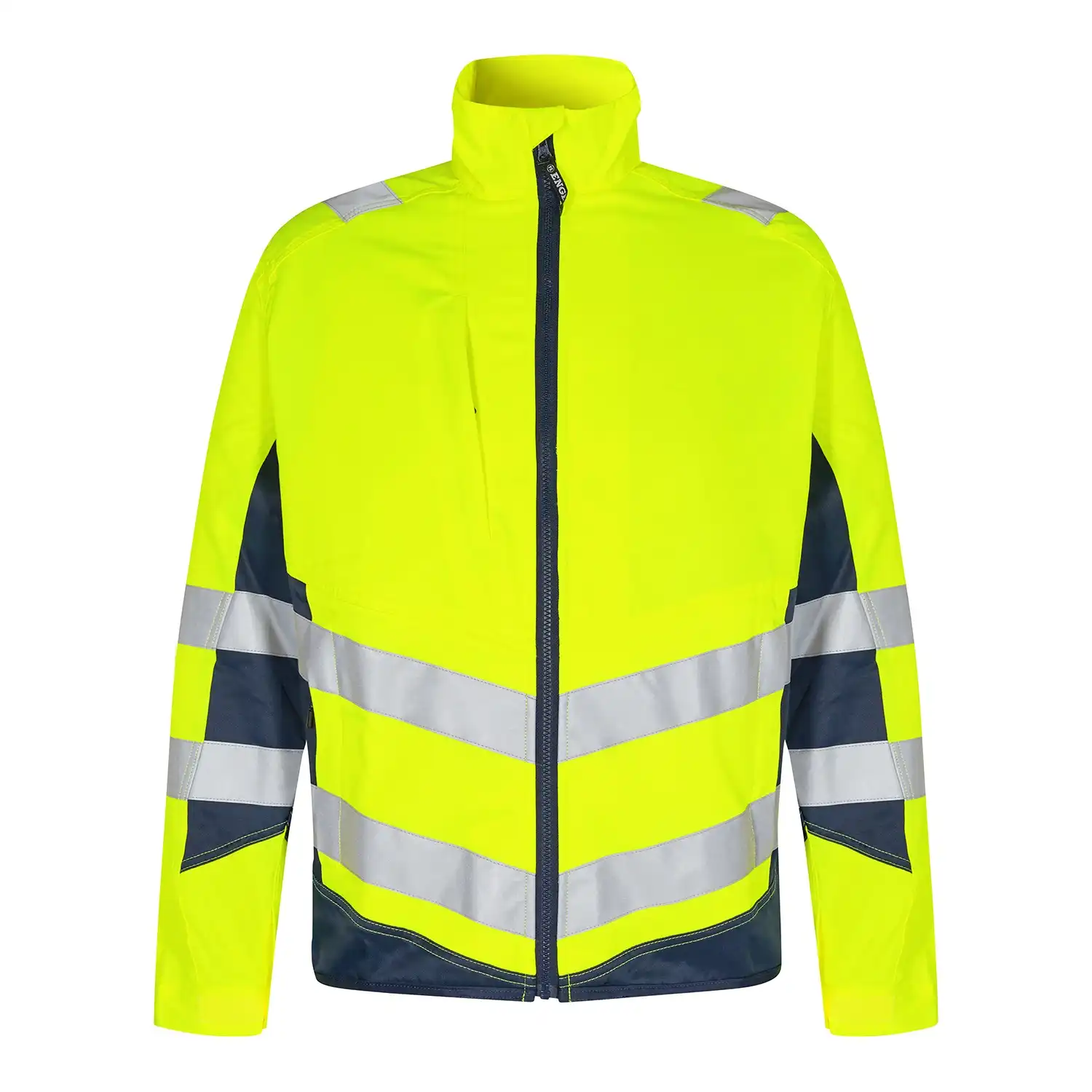 Warnschutz Bundjacke "1545-319" Safety leicht in gelb/marine, L - Thumbnail 1