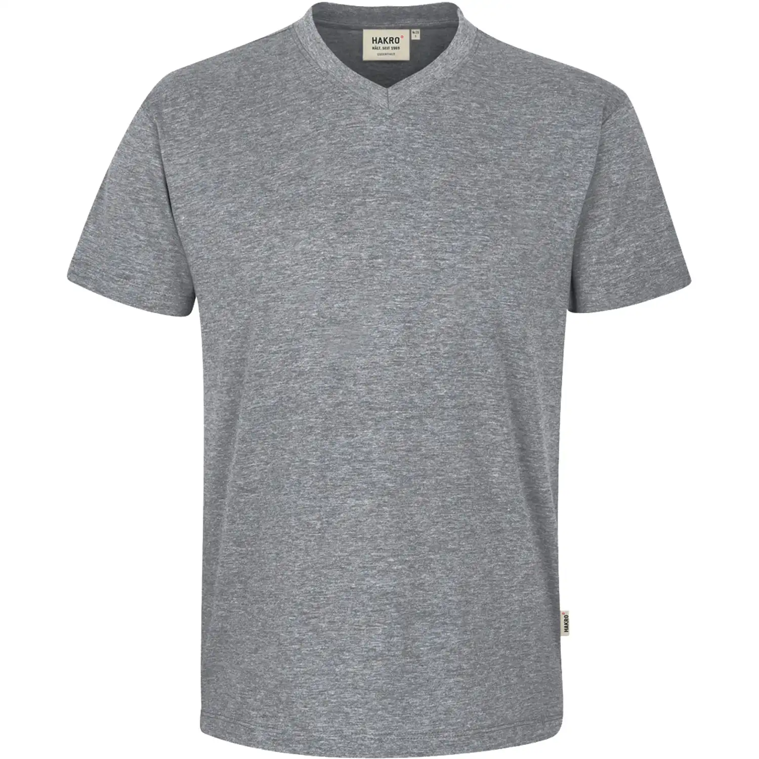 V-Shirt "CLASSIC" 226 160g/m² in grau-meliert, L - Bild 1