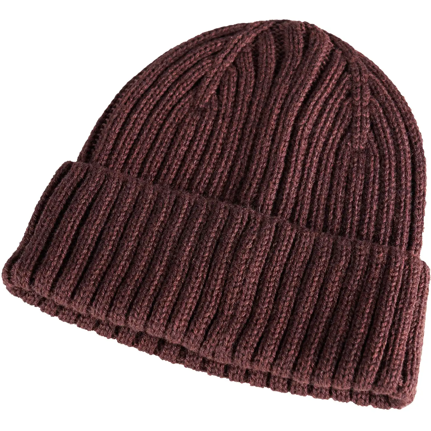 Strickmütze "23050-647" Customized in bordeaux - Bild 1