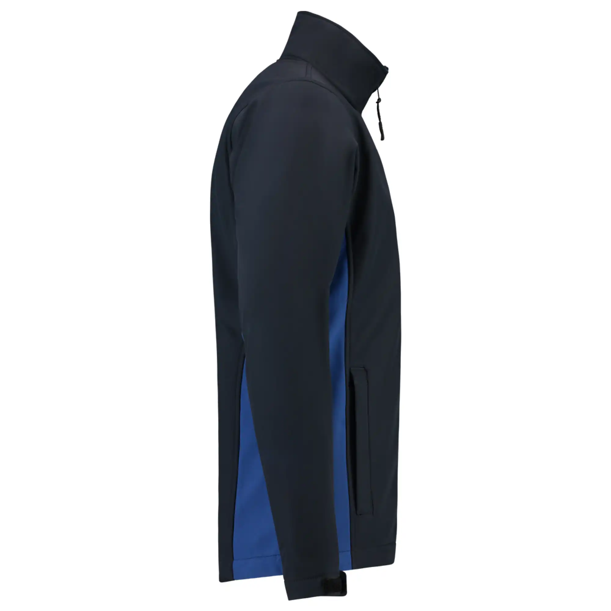 Softshelljacke Bicolor "402002" Workwear in 8XL, navy/royal blue - Thumbnail 4